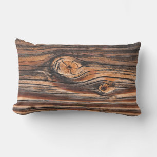 Coussin D'extérieur Motif du grain de bois