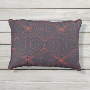 Coussin D'extérieur Motif graphique simple et élégant inspiré de Noël