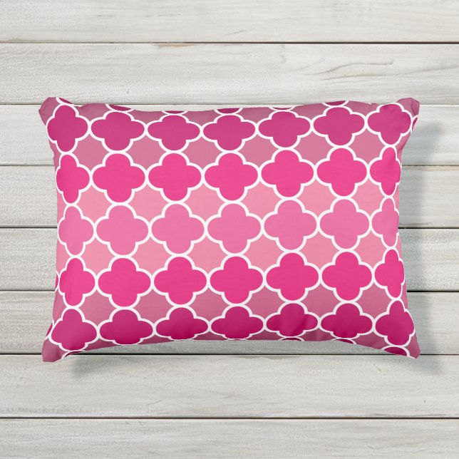 Coussin D'extérieur motif marocain (Devant)