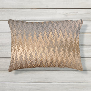 Coussin D'extérieur Motif ondulé terrestre