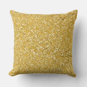 Coussin D'extérieur Motif PURE GOLD Splatter + votre texte / photo