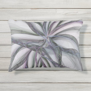 Coussin D'extérieur Mouvements de filigrane Abstrait Moderne Fractale