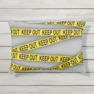 Coussin D'extérieur Ne pas rester à l'écart ne pas traverser la bande 