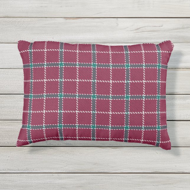Coussin D'extérieur Noël à la mode (Dos)