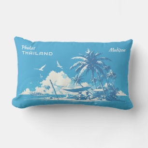 Coussin D'extérieur Nom et texte personnalisés Phuket Thaïlande