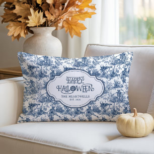 Coussin D'extérieur Orchestre de squelettes musique motif toile bleue