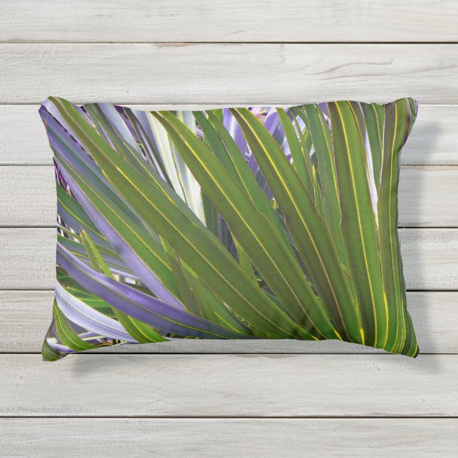 Coussin D'extérieur Palmetto Tropicale (Devant)