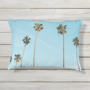 Coussin D'extérieur Palmiers hauts Ciel bleu clair