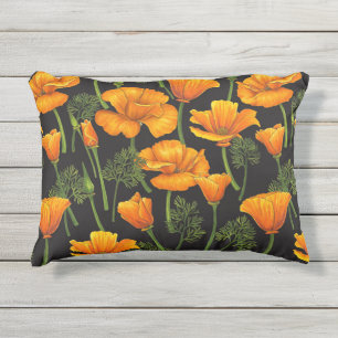 Coussin D'extérieur Pavot de Californie
