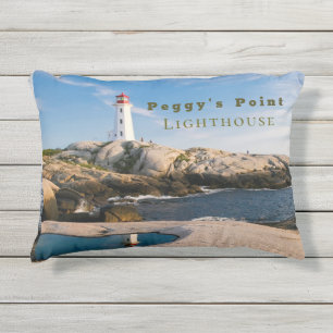 Coussin D'extérieur Phare de Peggys Point Canada atlantique