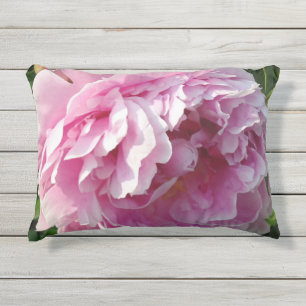 Coussin D'extérieur Pink Peony photo cottage ferme jardin fleuri