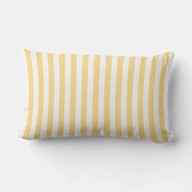 Coussin D'extérieur Plage jaune pâle (Verso)