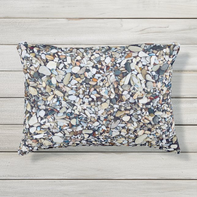 Coussin D'extérieur Plage Pierre Galets (Devant)