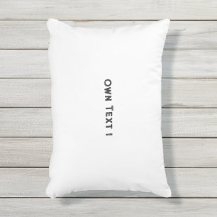 Coussin D'extérieur Propre texte Cadeaux et faveurs Mariage pour les j
