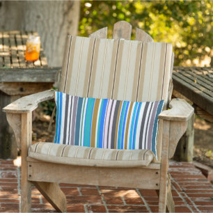 Coussin D'extérieur Rayures modernes tendance