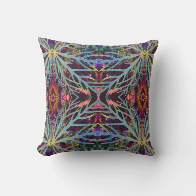 Coussin D'extérieur Recherche du motif de couleurs (Recto)