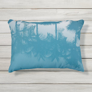 Coussin D'extérieur Réflexion des palmiers tropicaux