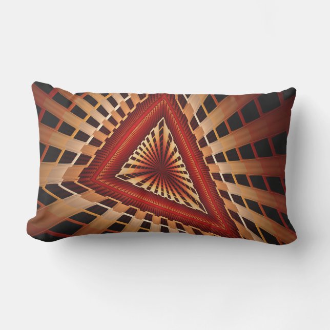 Coussin D'extérieur Réseau Fantastique 3D Moderne de Conception Graphi (Recto)