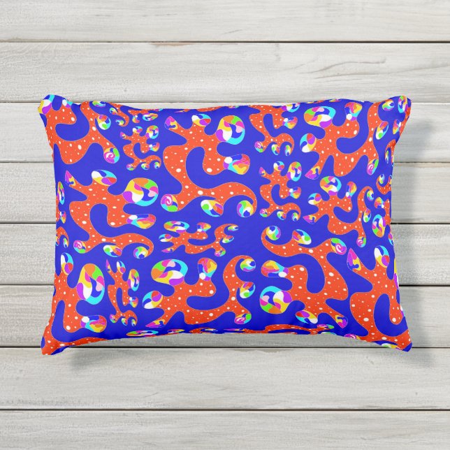 Coussin D'extérieur Résumé (Devant)
