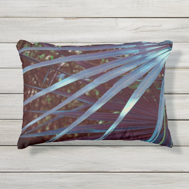 Coussin D'extérieur Rêve de Palmetto Bleu (Devant)
