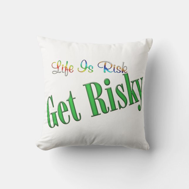 Coussin D'extérieur Risque (Recto)