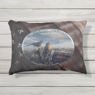 Coussin D'extérieur Robin 250 ans succursale Co MICH