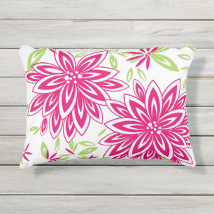COUSSIN D'EXTÉRIEUR ROSES INDIEN EXTÉRIEURES CHICS DE PILLOW_PRETTY