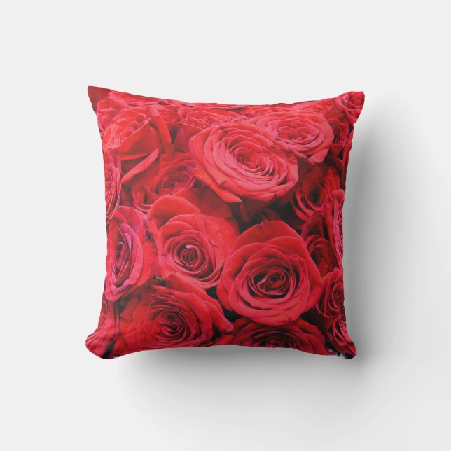 Coussin D'extérieur Roses rouges (Recto)