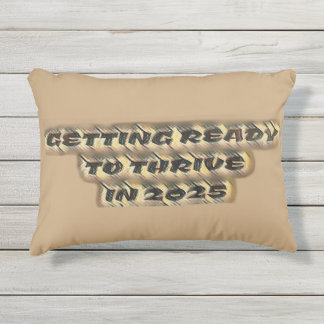 Coussin D'extérieur Se Préparer À Prospérer En 2025