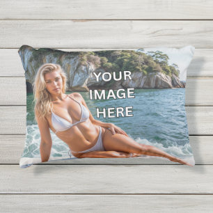 Coussin D'extérieur STYLE ! 🛋️ Ajouter une image ou un accent de text