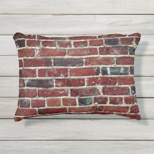 Coussin D'extérieur Texture Cool de mur de briques