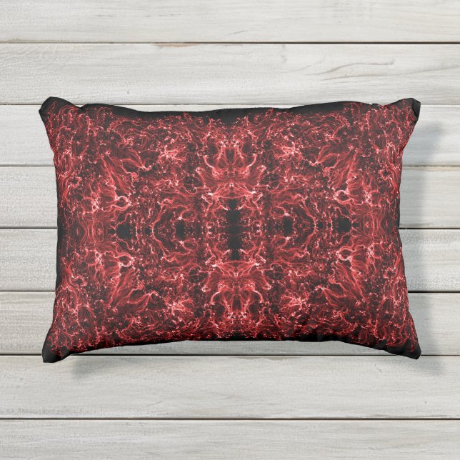 Coussin D'extérieur Texture dynamique de galaxie (Devant)