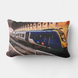 Coussin D'extérieur Train bleu et jaune