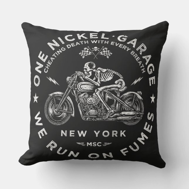 Coussin D'extérieur Un garage/nous de nickel fonctionnent sur des (Recto)