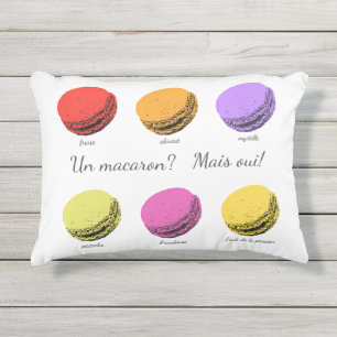 Coussin D'extérieur Un macaron ? Mais oui !