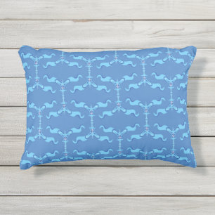 Coussin D'extérieur Vagues océaniques et rubans