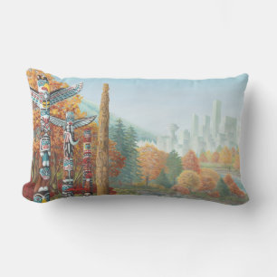 Coussin D'extérieur Vancouver Jeu d'oreillers Vancouver Totem Pole Cad