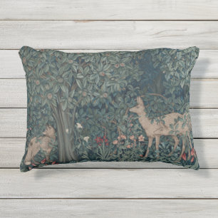 Coussin D'extérieur Vintage William Morris Forêt d'animaux sauvages