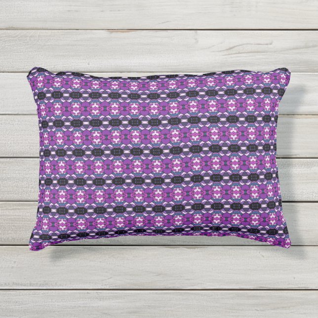 Coussin D'extérieur Violet deux (Devant)