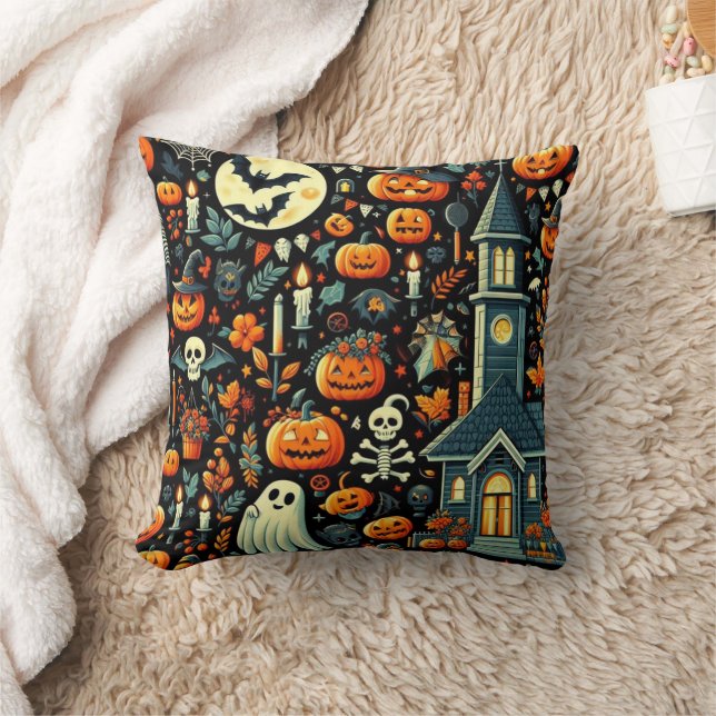 coussin d'halloween (Couverture)