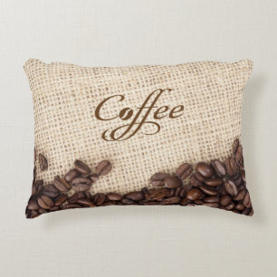 COUSSIN D'HARICOTS DE COFFE