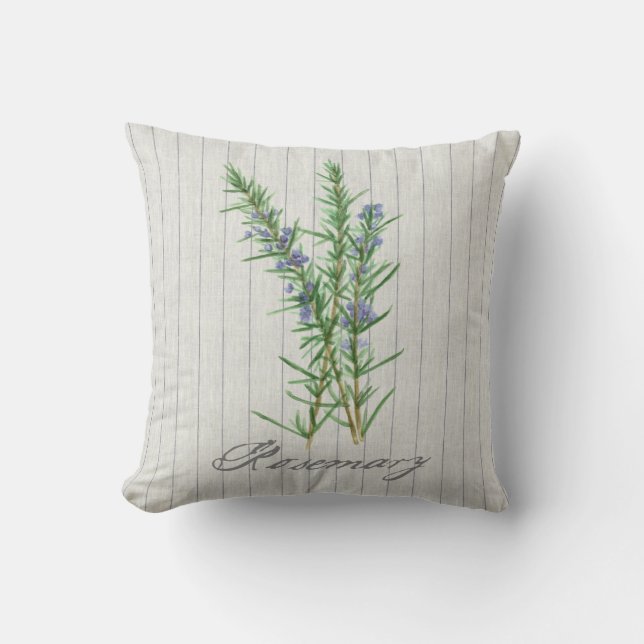 Coussin d'herbe - Rosemary (Recto)