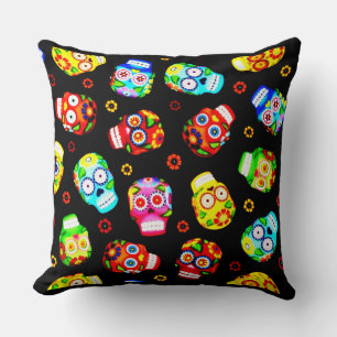 Coussin Dia De Los Muertos