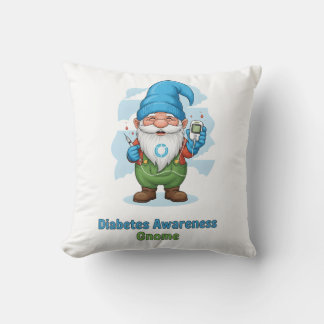 Coussin Diabetes Awareness Gnome PNG | Cute Diabetes