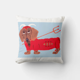 Coussin Diable Dachshund