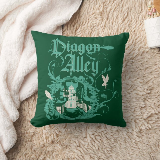 Coussin DIAGON ALLEY™ Graphique Vintage (Couverture)