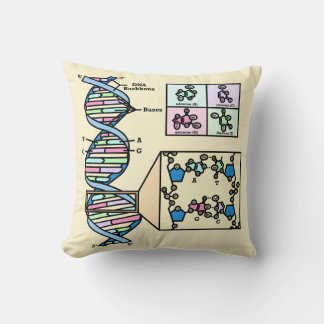 Coussin Diagramme d'ADN