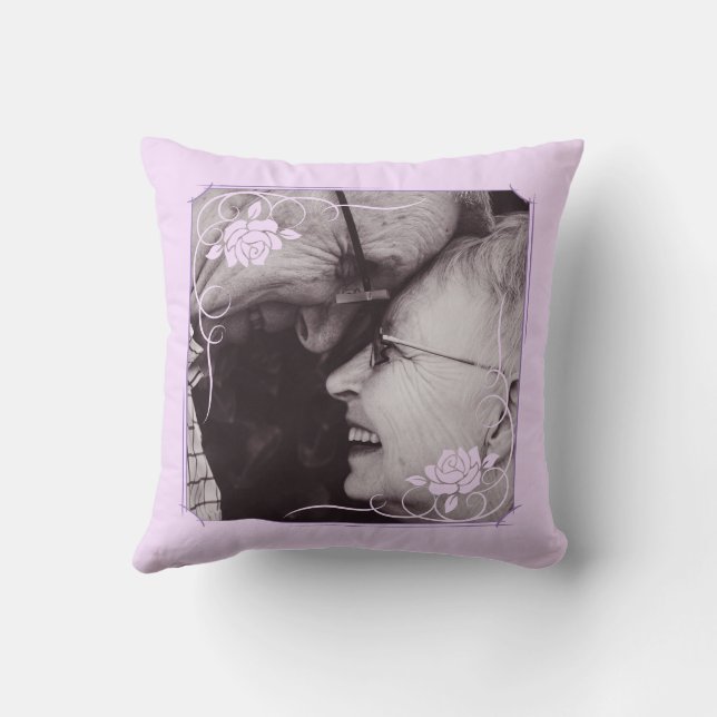 Coussin Diamant. Bijoux. 60e anniversaire de mariage (Verso)