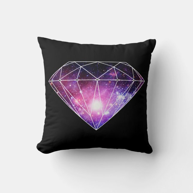 Coussin Diamant cosmique (Recto)