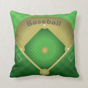 Coussin Diamant de base-ball Design Jeu d'oreiller